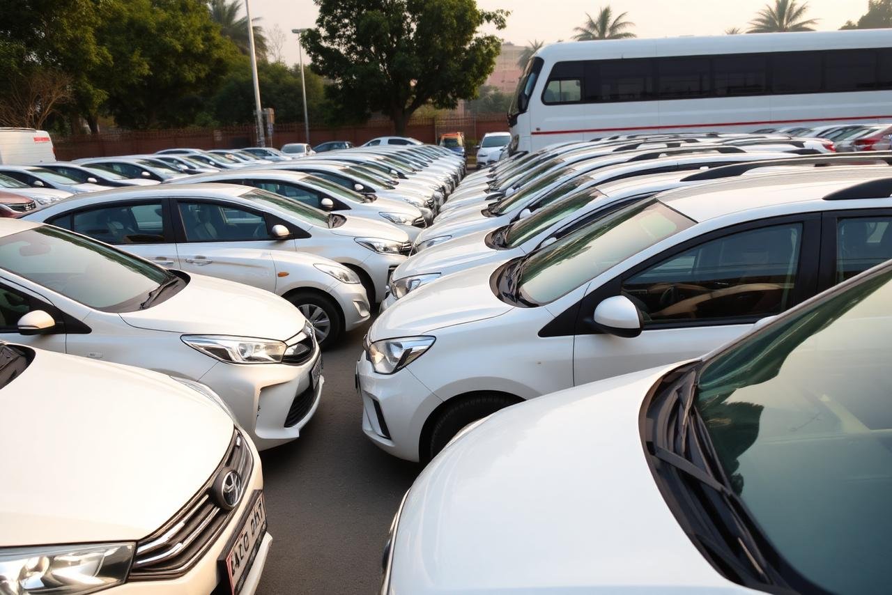Car rental fleet in Kolkata